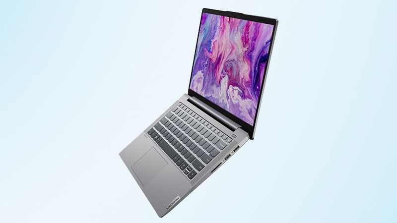 Lenovo Ideapad 3 14IML05 i3 với trọng lượng chỉ 1.5 kg, bản lề cho phép gập mở 180 độ